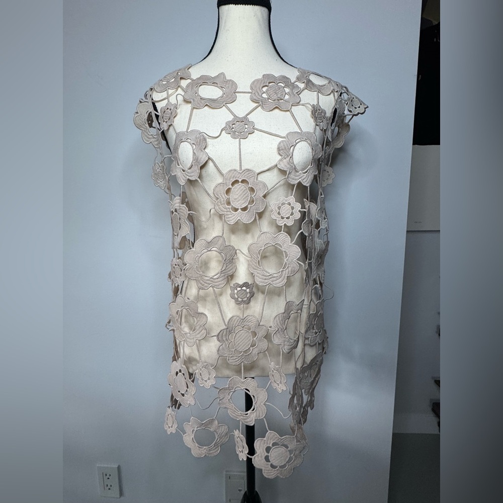 ZARA Crochet Top – XS/S – Oversized Fit – NWT